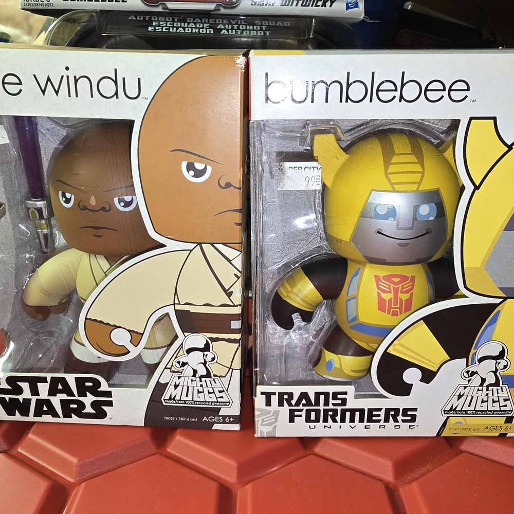 Star Wars and Transformers Mighty Mugs
